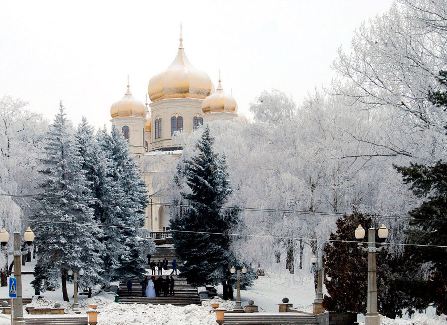 Экскурсия в Ставрополь из Кропоткина Гулькевичи зимой