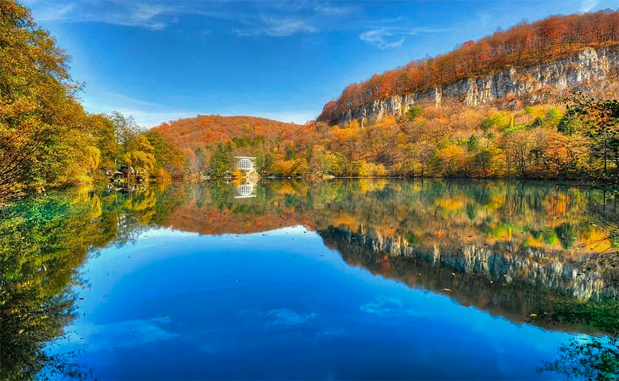 Тур осень к Голубым озерам КБР из Кропоткина Гулькевичи 